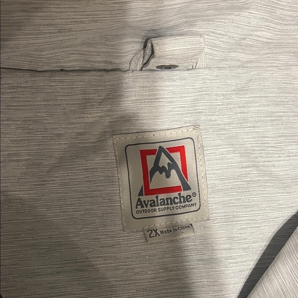 Avalanche Heather Gray Bomber Jacket with Fur Hood - Picture 3 of 10
